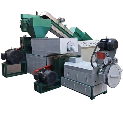 PVC ελαστικών αυτοκινήτου αποβλήτων Pelletizing Pelletizer σκελών γραμμών ο σβόλος που κατασκευάζει τη μηχανή
