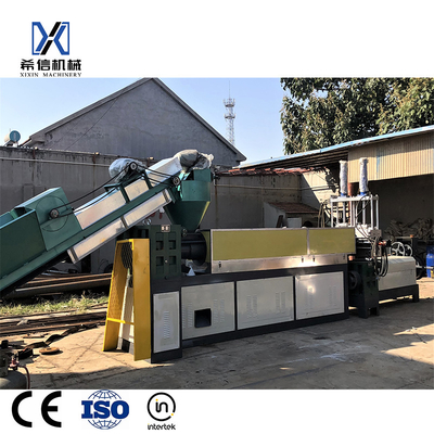 Δαχτυλίδι νερού ανακύκλωσης Pelletizing Granulator γραμμών που πραγματοποιεί την πώληση ταινιών σβόλων